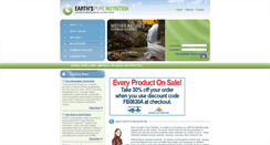 Desktop Screenshot of earthspure.com