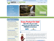 Tablet Screenshot of earthspure.com